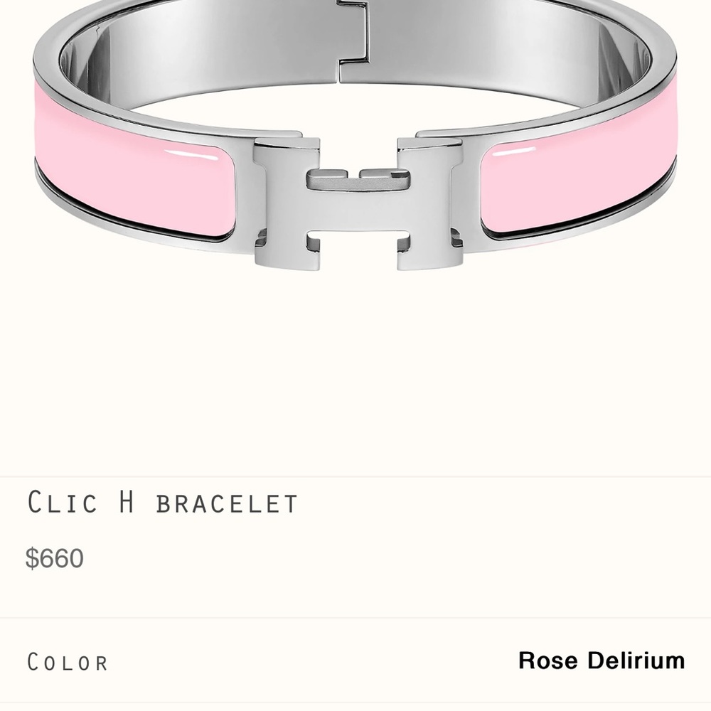 Hermes Clic H bracelet